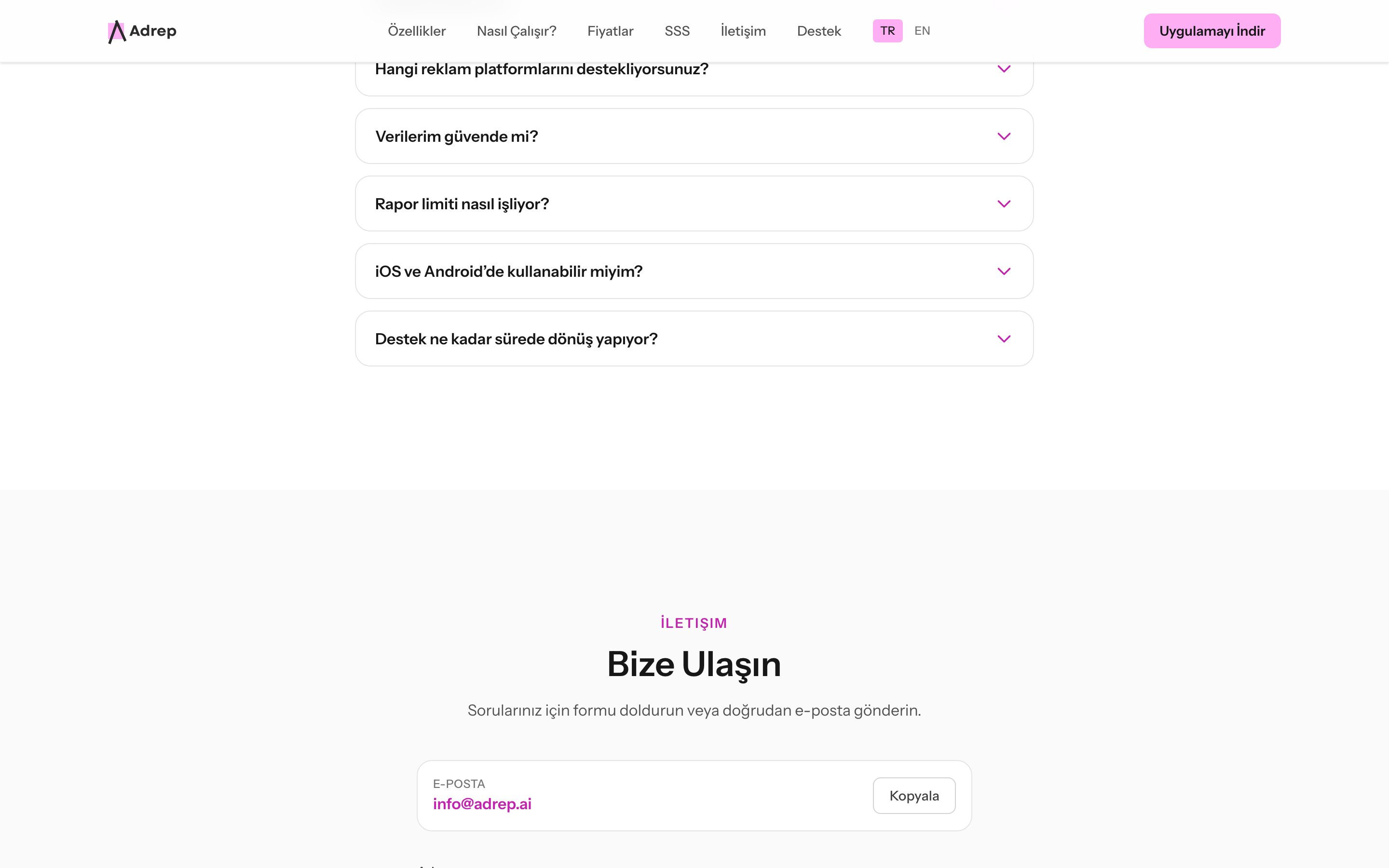 Adrep AI — SHARE · PIN-LOCKED