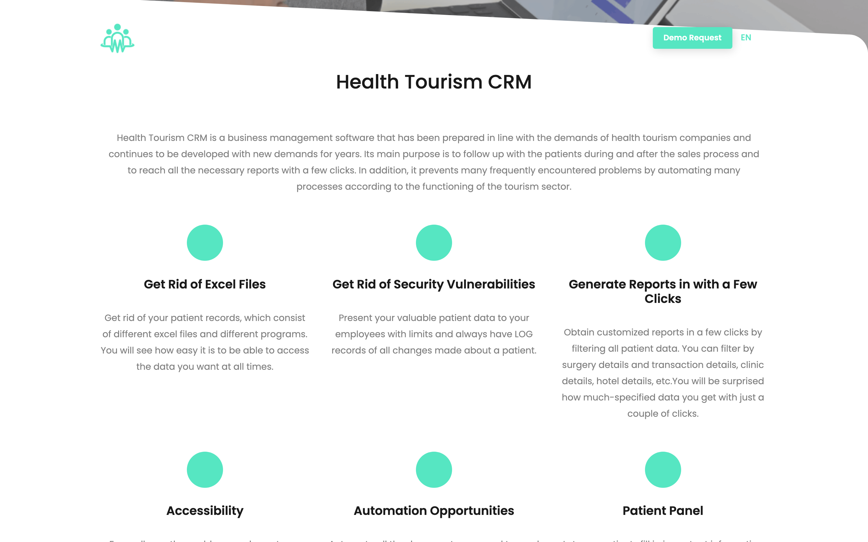 Health Tourism CRM — PATIENT TIMELINE