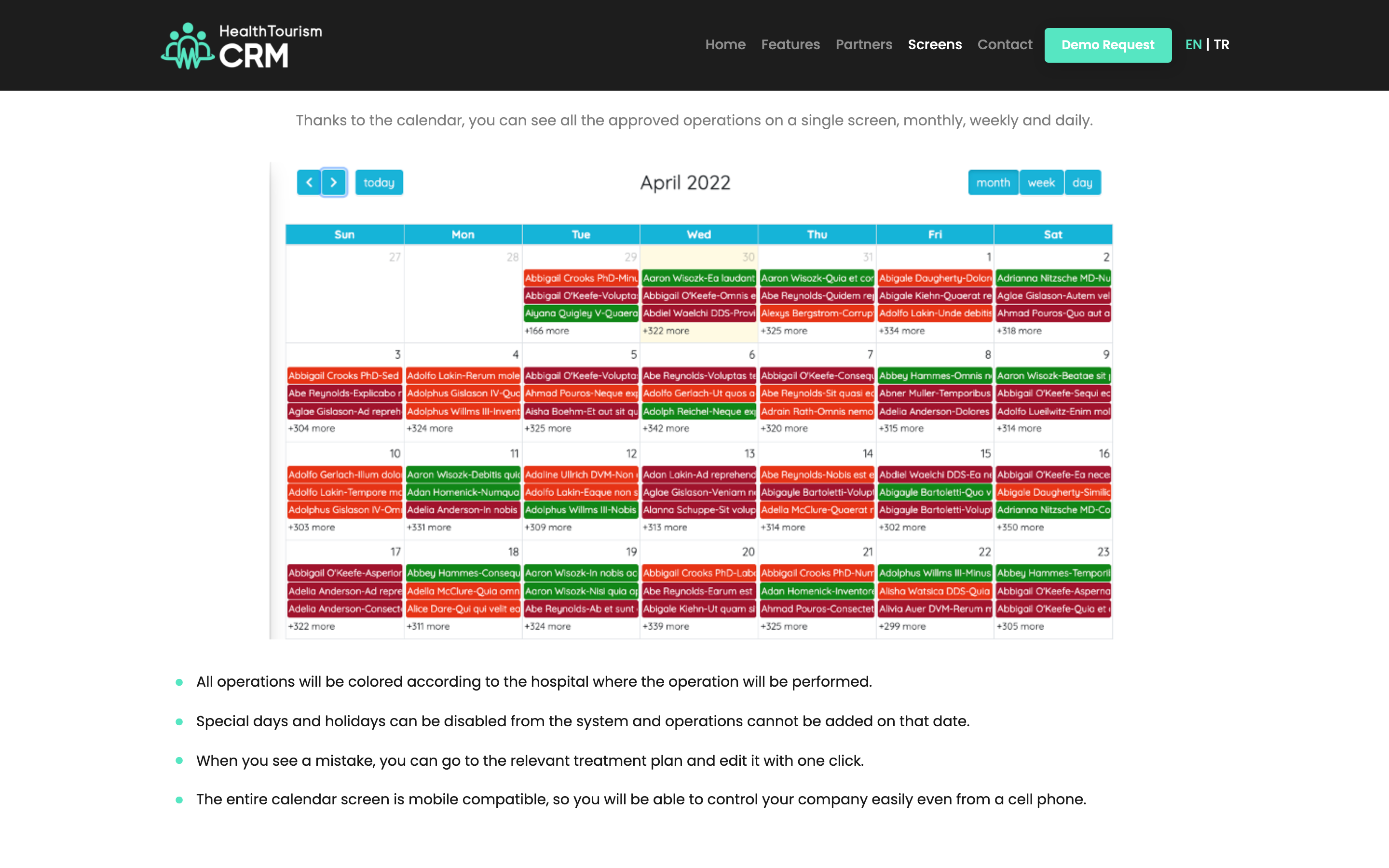 Health Tourism CRM — MULTI-CURRENCY OFFER