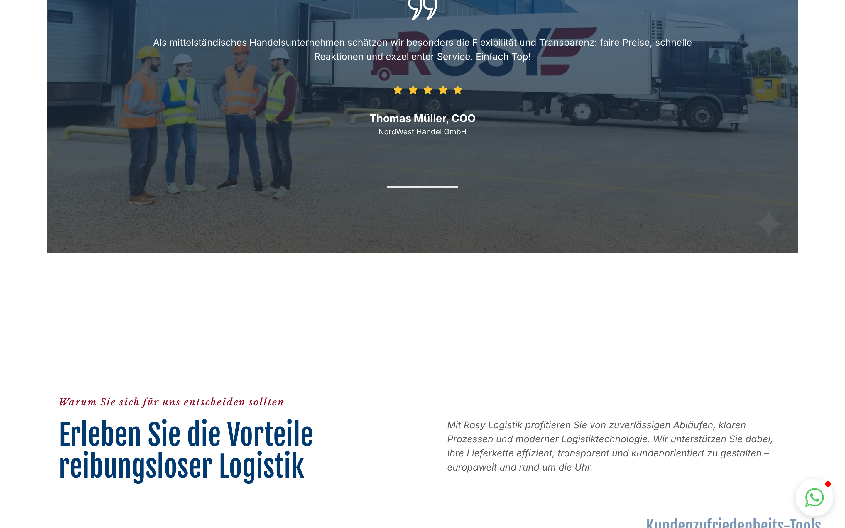 Rosy Logistik — FLEET TRACKING