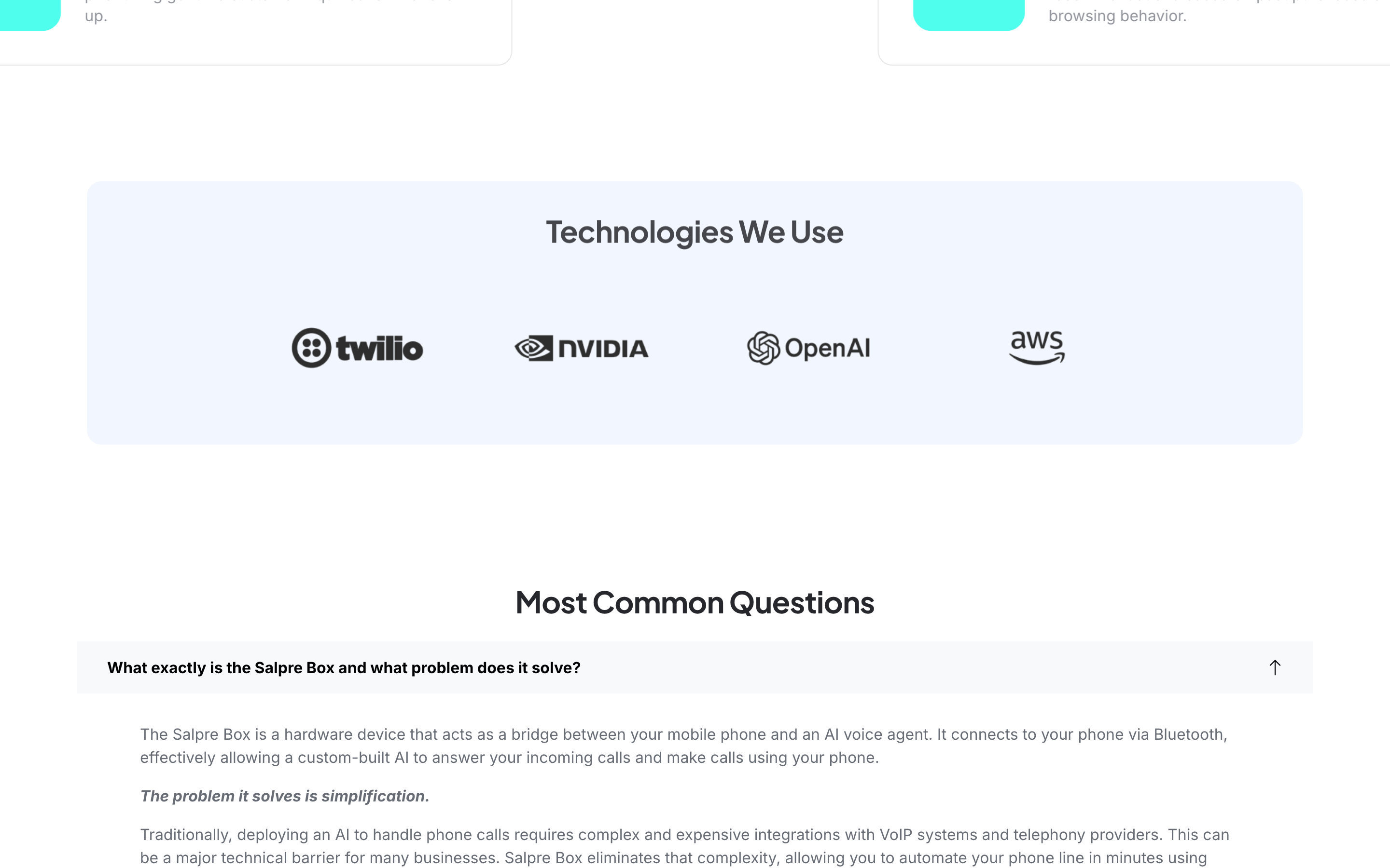 Salpre AI — DEVELOPER API · WEBHOOKS